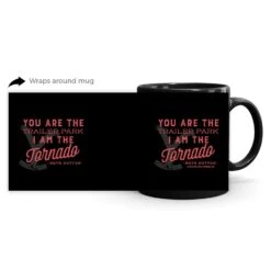 Yellowstone You Are The Trailer Park Black Mug -Bioworld Shop YS TOR 67 100085 11 WRAP