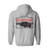 Yellowstone X Ram Ride For The Brand Zip-Up Hoodie -Bioworld Shop YS TRUCK 76 100003 BK MF