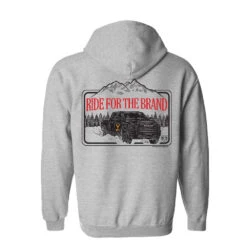 Yellowstone X Ram Ride For The Brand Zip-Up Hoodie