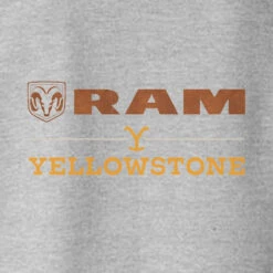 Yellowstone X Ram Ride For The Brand Zip-Up Hoodie -Bioworld Shop YS TRUCK 76 100003 FT RO