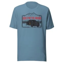 Yellowstone X Ram Ride For The Brand T-Shirt -Bioworld Shop YS TRUCK 76 100894 STEEL BLUE MF