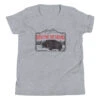 Yellowstone X Ram Ride For The Brand Youth T-Shirt -Bioworld Shop YS TRUCK 76 100926 ATHLETIC HEATHER MF