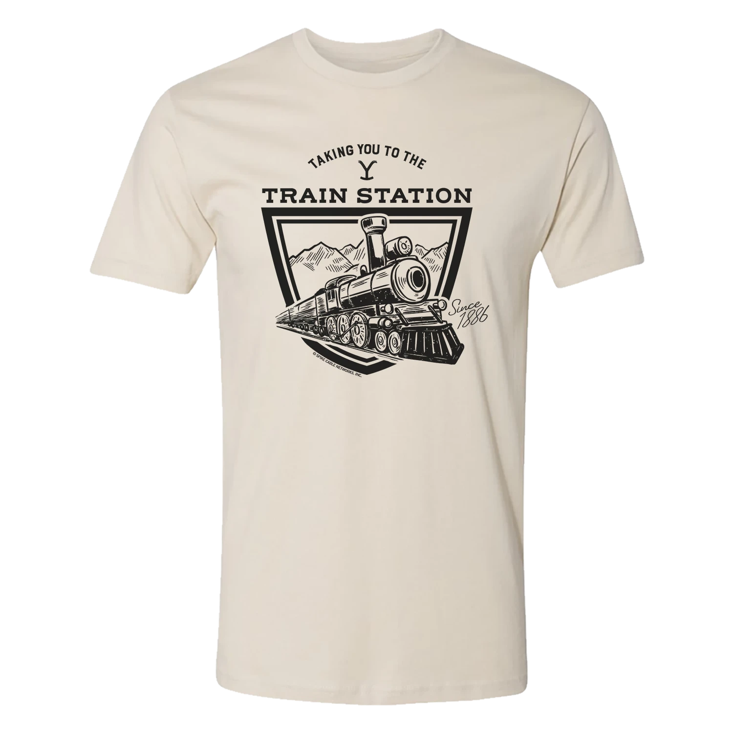 Yellowstone Taking You To The Train Station Adult Short Sleeve T-Shirt 3 Yellowstone Taking You To The Train Station Adult Short Sleeve T-Shirt