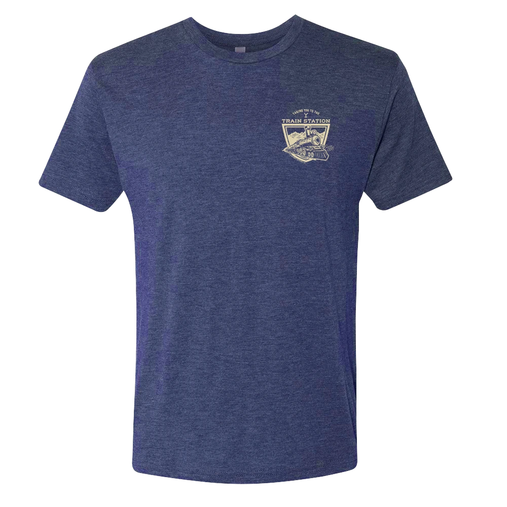 Yellowstone Taking You To The Train Station Men's Tri-Blend T-Shirt 6 Yellowstone Taking You To The Train Station Men's Tri-Blend T-Shirt - Image 4