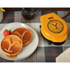Yellowstone 4" Mini Waffle Maker -Bioworld Shop YS WISB 56 MF9