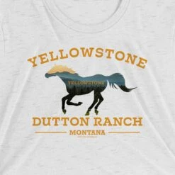 Yellowstone Horse Unisex Tri-Blend T-Shirt 8 Yellowstone Horse Unisex Tri-Blend T-Shirt -Bioworld Shop YS h 100393 0113 TB Tee RO