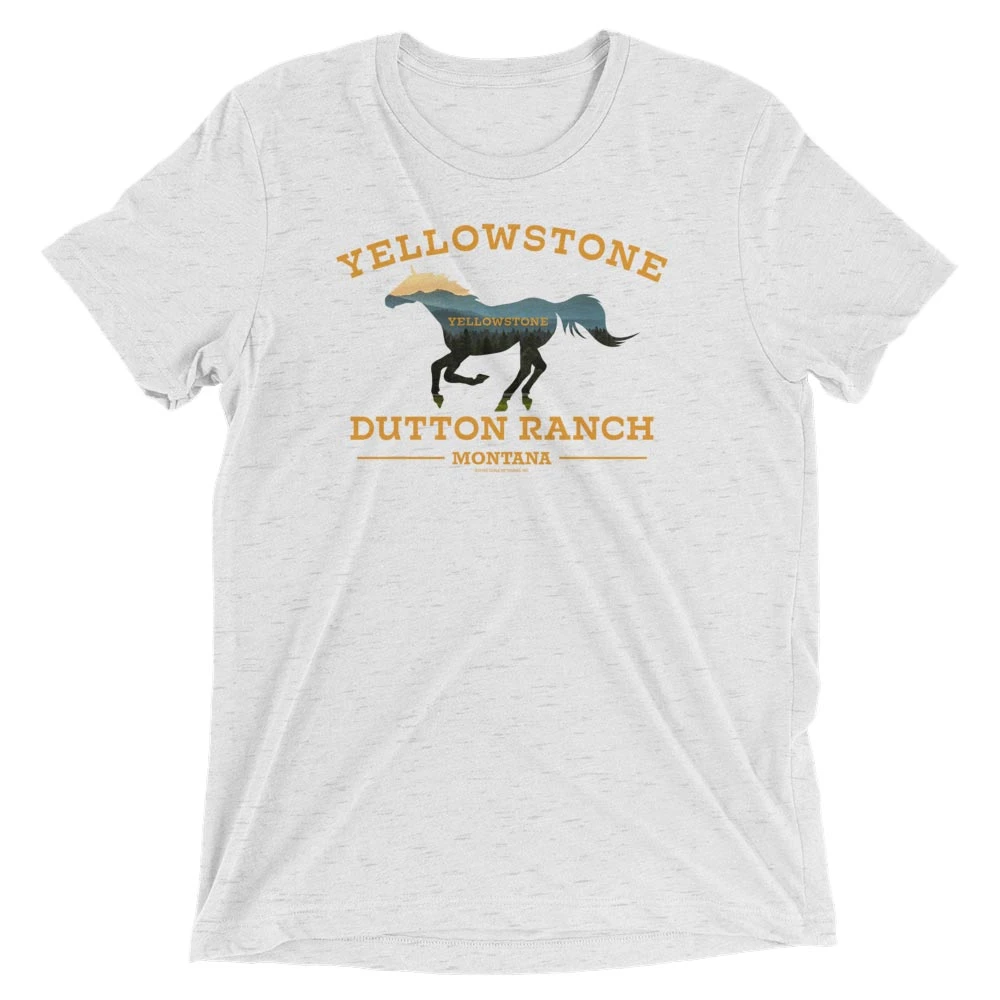 Yellowstone Horse Unisex Tri-Blend T-Shirt 3 Yellowstone Horse Unisex Tri-Blend T-Shirt