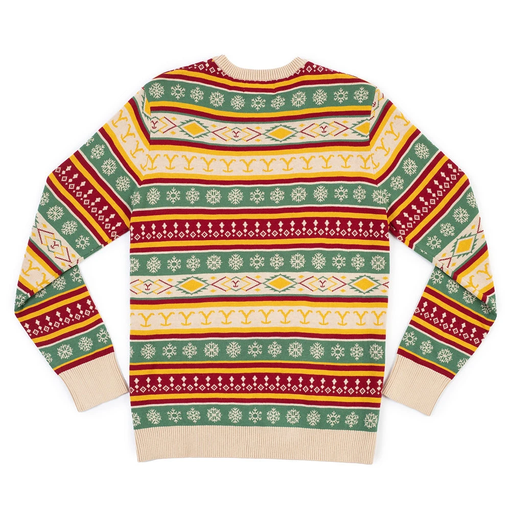 Yellowstone Dutton Ranch Holiday Knitted Sweater 5 Yellowstone Dutton Ranch Holiday Knitted Sweater - Image 3