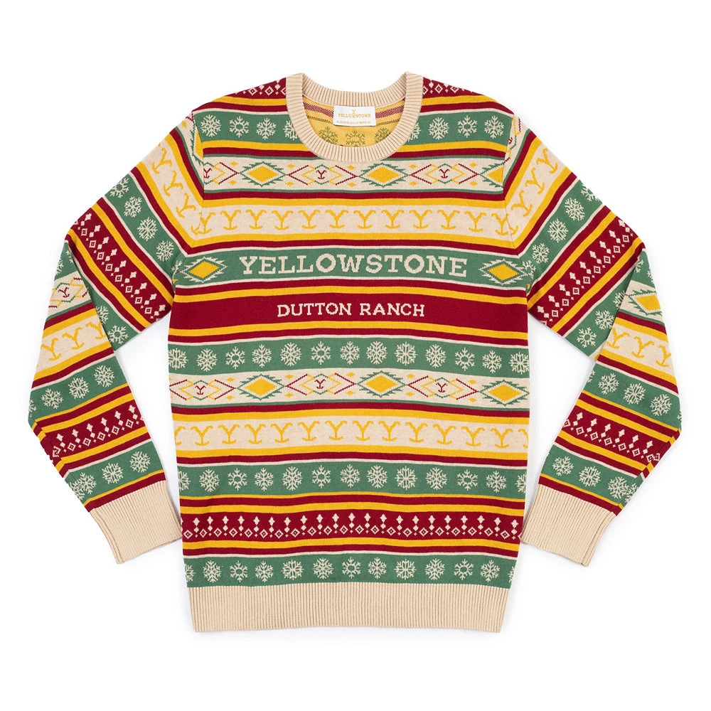 Yellowstone Dutton Ranch Holiday Knitted Sweater 3 Yellowstone Dutton Ranch Holiday Knitted Sweater