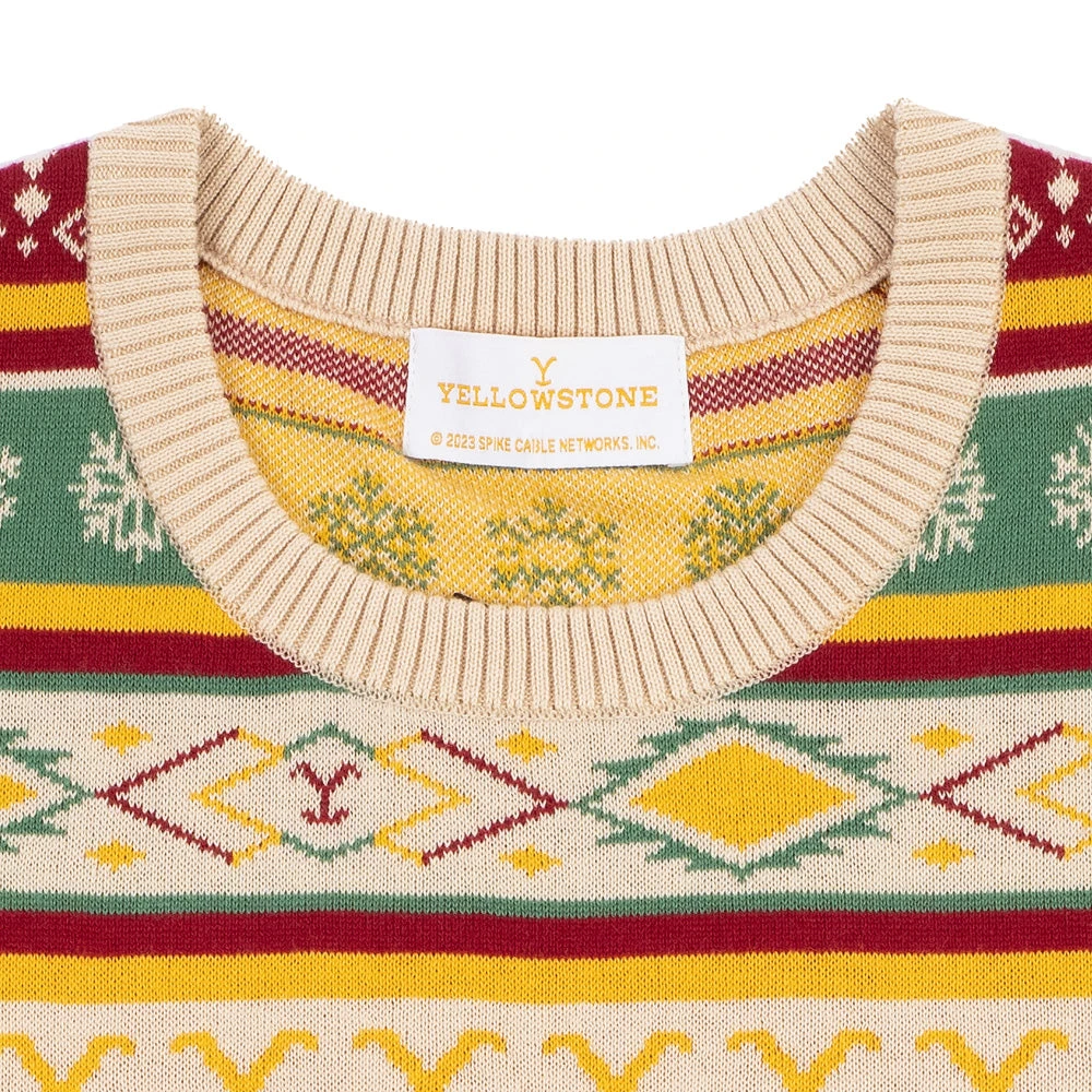 Yellowstone Dutton Ranch Holiday Knitted Sweater 14 Yellowstone Dutton Ranch Holiday Knitted Sweater - Image 12