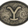 The Yellowstone Dutton Ranch Gold Y Logo Belt Buckle 1 The Yellowstone Dutton Ranch Gold Y Logo Belt Buckle -Bioworld Shop image003
